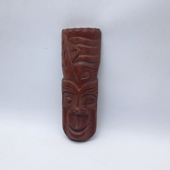 Hardwood Tribal Wall Mask - Picture 4 of 11